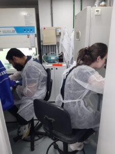 Rotina do Laboratório LabCronoMol